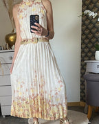ROBE EVENEMENT  JAUNE  36/42 petit 44