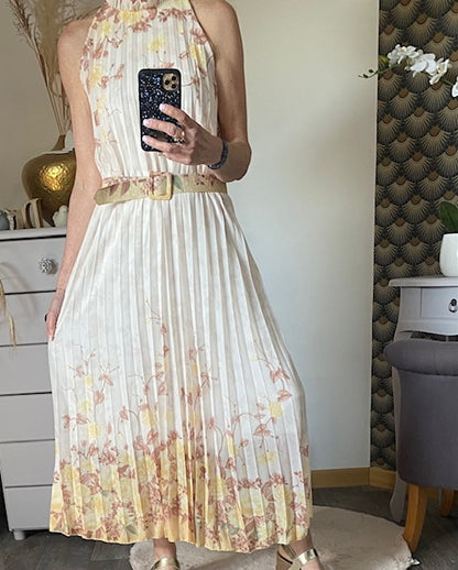 ROBE EVENEMENT  JAUNE  36/42 petit 44
