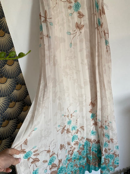 ROBE EVENEMENT  VERT D' EAU 36/42 petit 44