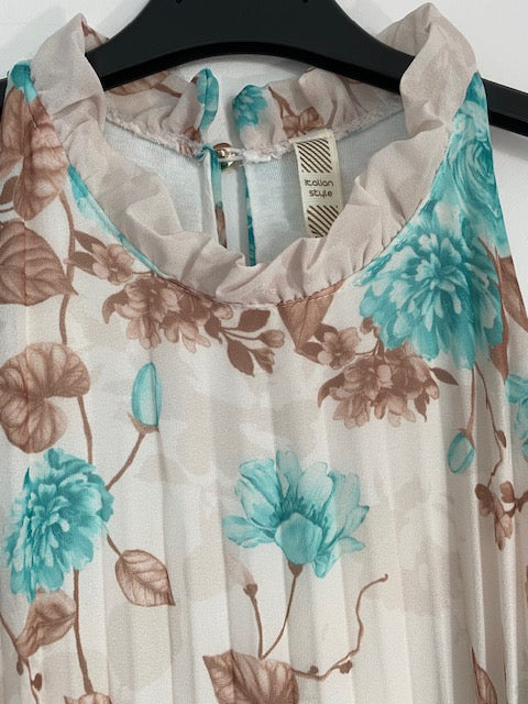 ROBE EVENEMENT  VERT D' EAU 36/42 petit 44