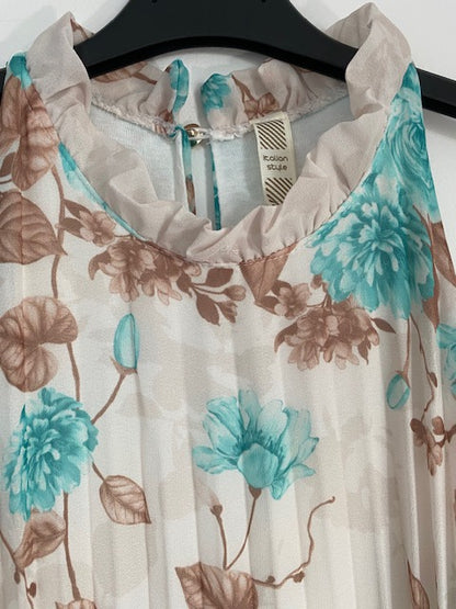 ROBE EVENEMENT  VERT D' EAU 36/42 petit 44