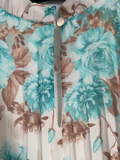 ROBE EVENEMENT  VERT D' EAU 36/42 petit 44