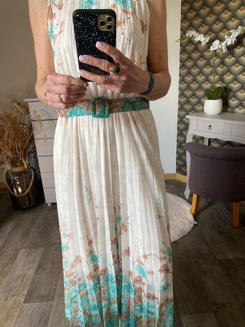 ROBE EVENEMENT  VERT D' EAU 36/42 petit 44