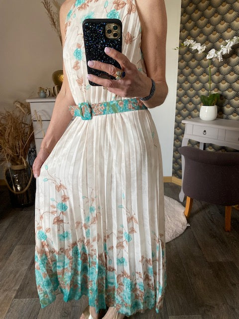 ROBE EVENEMENT  VERT D' EAU 36/42 petit 44
