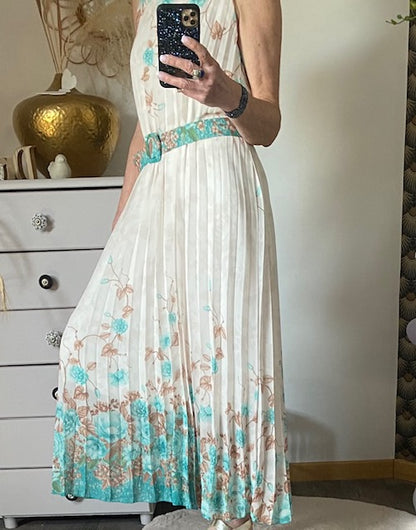 ROBE EVENEMENT  VERT D' EAU 36/42 petit 44
