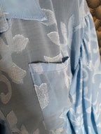 CHEMISE FLUIDE CORINNE  BLEU TU36/44