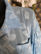 CHEMISE FLUIDE CORINNE  BLEU TU36/44
