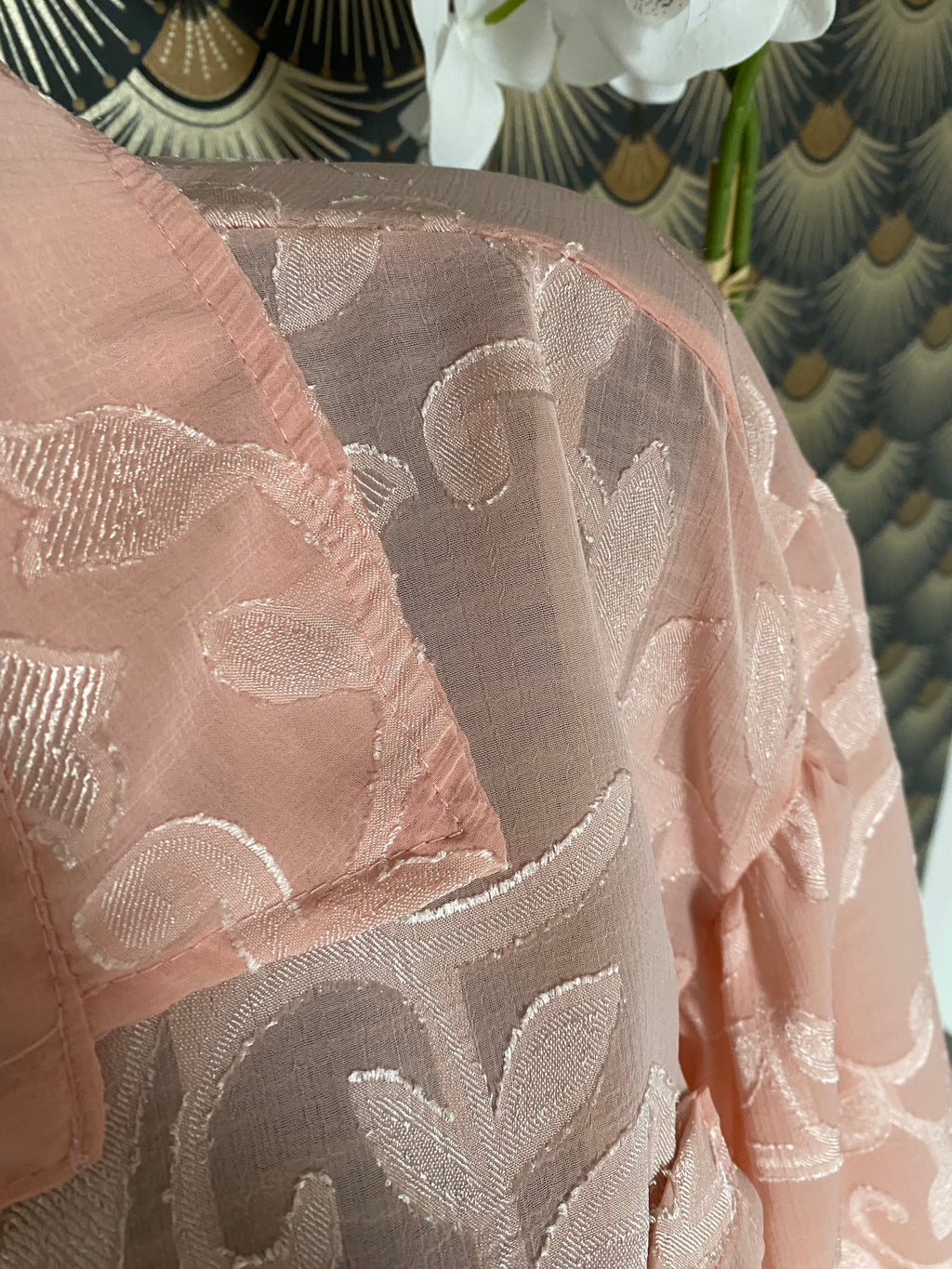 CHEMISE FLUIDE CORINNE  ROSE TU36/44