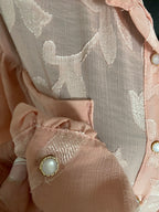 CHEMISE FLUIDE CORINNE  ROSE TU36/44