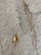 VESTE  PILOU   ECRU   TAILLE S OUM