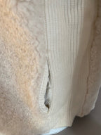 VESTE  PILOU   ECRU   TAILLE S OUM