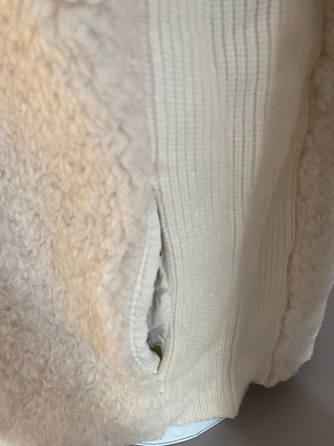 VESTE  PILOU   ECRU   TAILLE S OUM