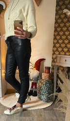 PANTALON  MOZARD BLEU MARINE  XS/S/M/L