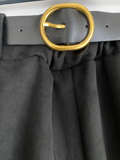 BERNUDA NOIR SUEDINE TU 38/44