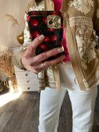VESTE BRODEE KEZY CAMEL ET ECRU  TU M/L