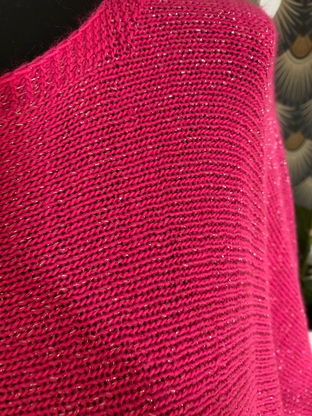PULL FIN IRISE  FUSHIA  TU36/44 petit 46