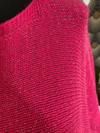 PULL FIN IRISE  FUSHIA  TU36/44 petit 46