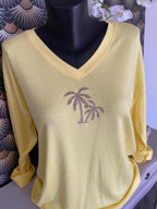 TOP PALMERA  TU 38/46  JAUNE
