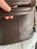 SAC  A MAIN GOUTTE CHOCO