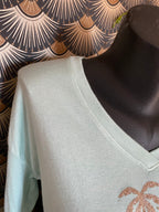 TOP PALMERA  TU 38/46  TURQUOISE