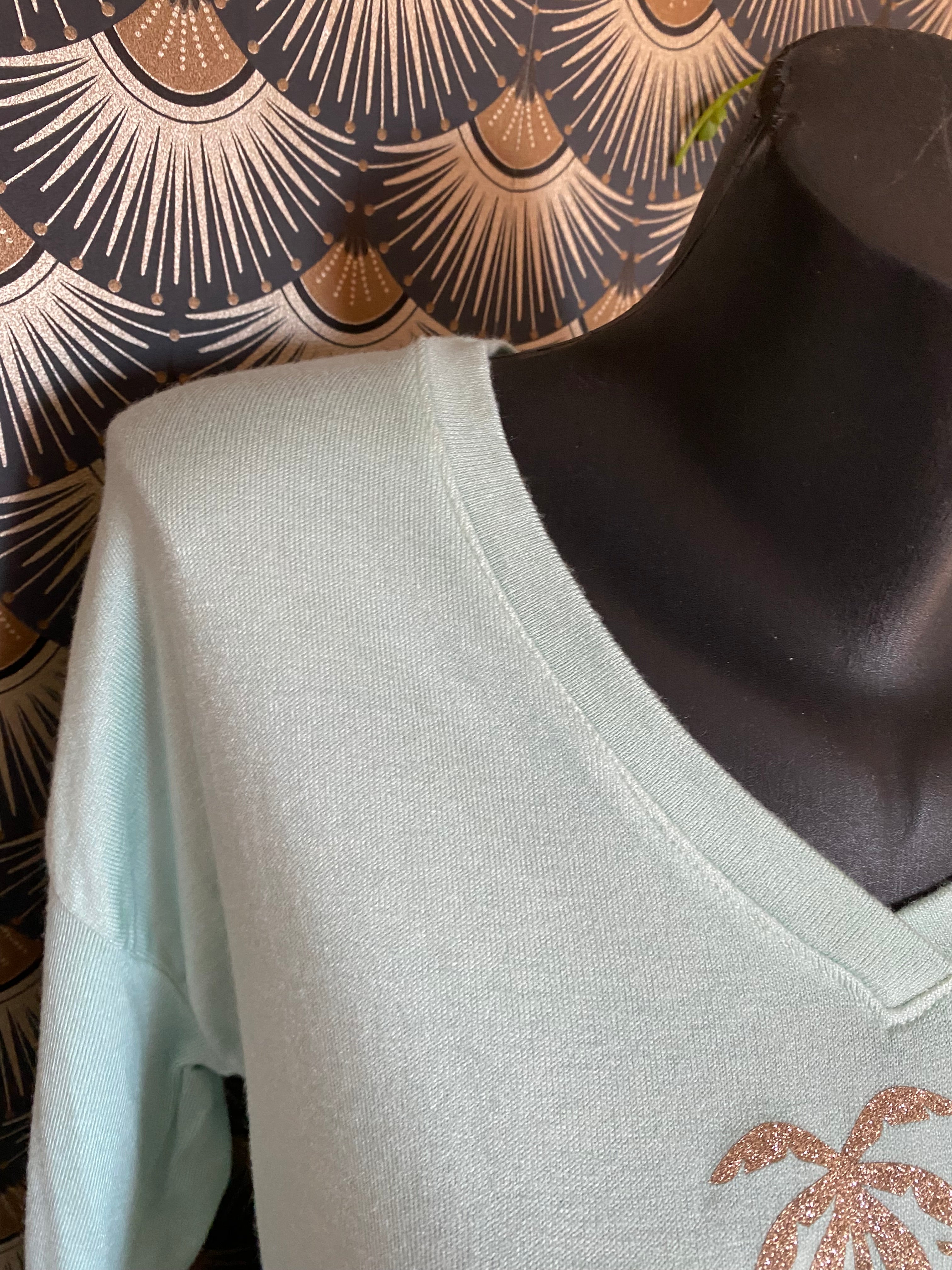 TOP PALMERA  TU 38/46  TURQUOISE