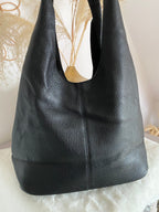 SAC  A MAIN GOUTTE NOIR