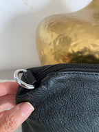 SAC  A MAIN GOUTTE NOIR