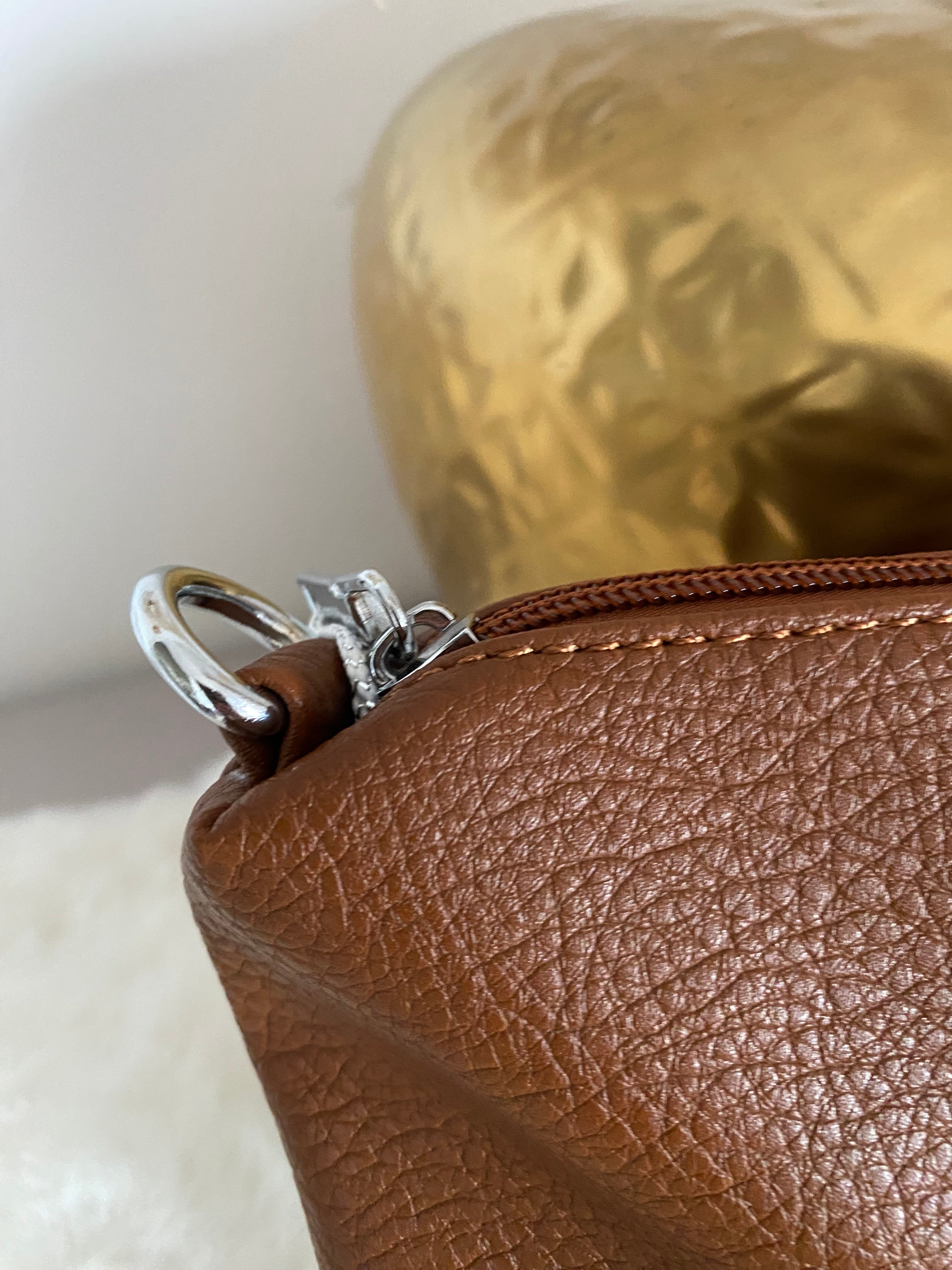 SAC  A MAIN GOUTTE CAMEL