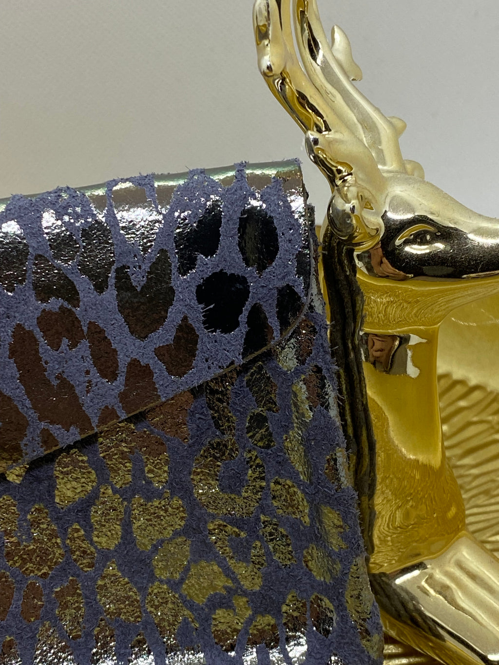 PORTE -MONNAIES CUIR ITALIEN VIOLET