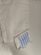 PANTALON JEAN BLANC COEUR  TAILLES :S/M/L