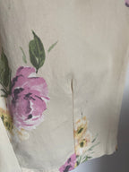 PANTALON FLEURI  TAILLE S/M OU ML