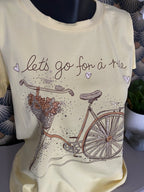 T-SHIRT MG  BIKE     TU 36/42  JAUNE