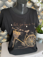 T-SHIRT MG  BIKE     TU 36/42  NOIR