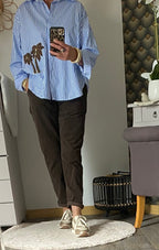 CHEMISE RAYEE PAMELA  TU 38/44 PETIT 46