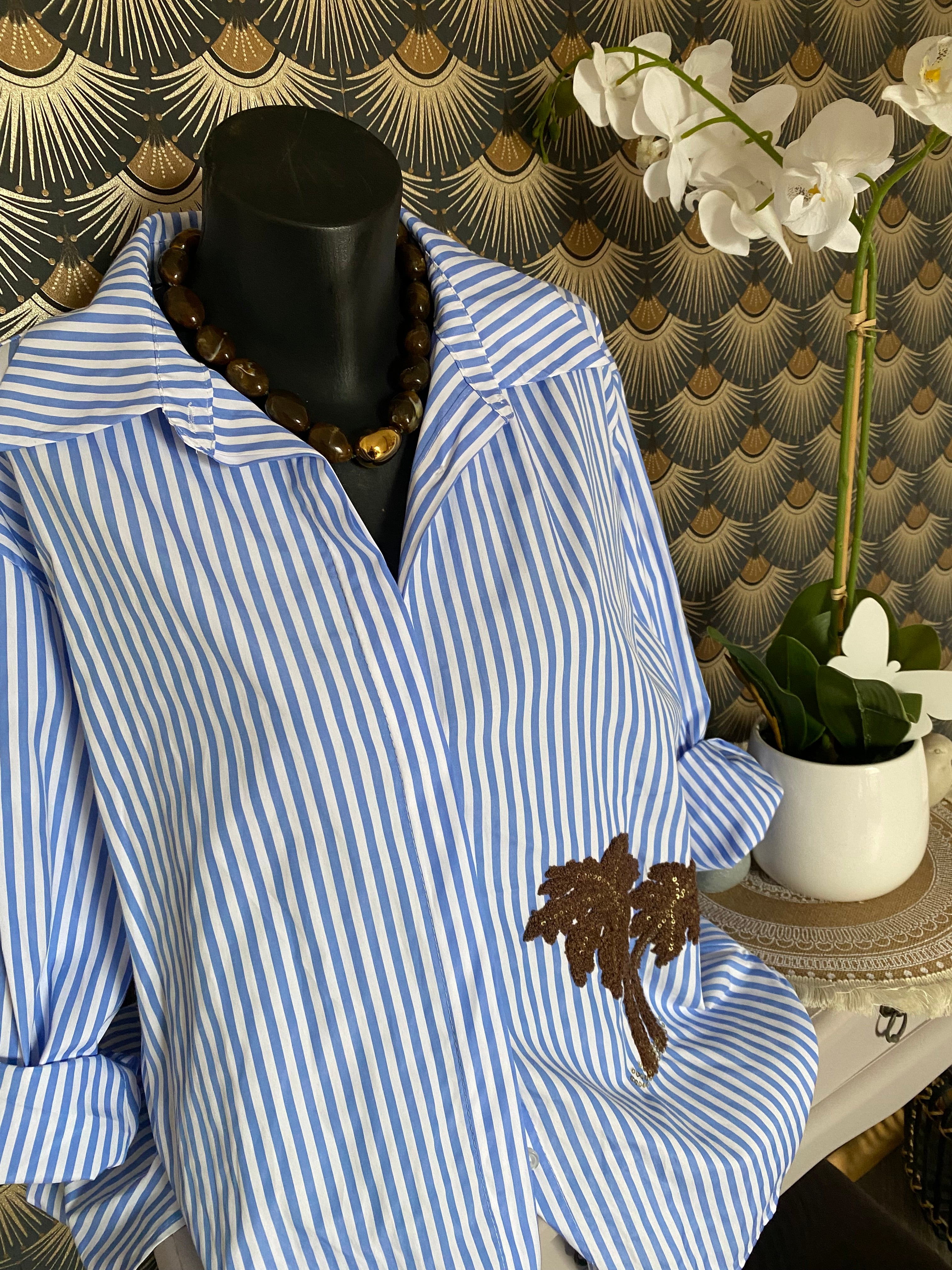 CHEMISE RAYEE PAMELA  TU 38/44 PETIT 46