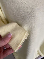 PULL FIN MILA TU 36/42  JAUNE PALE