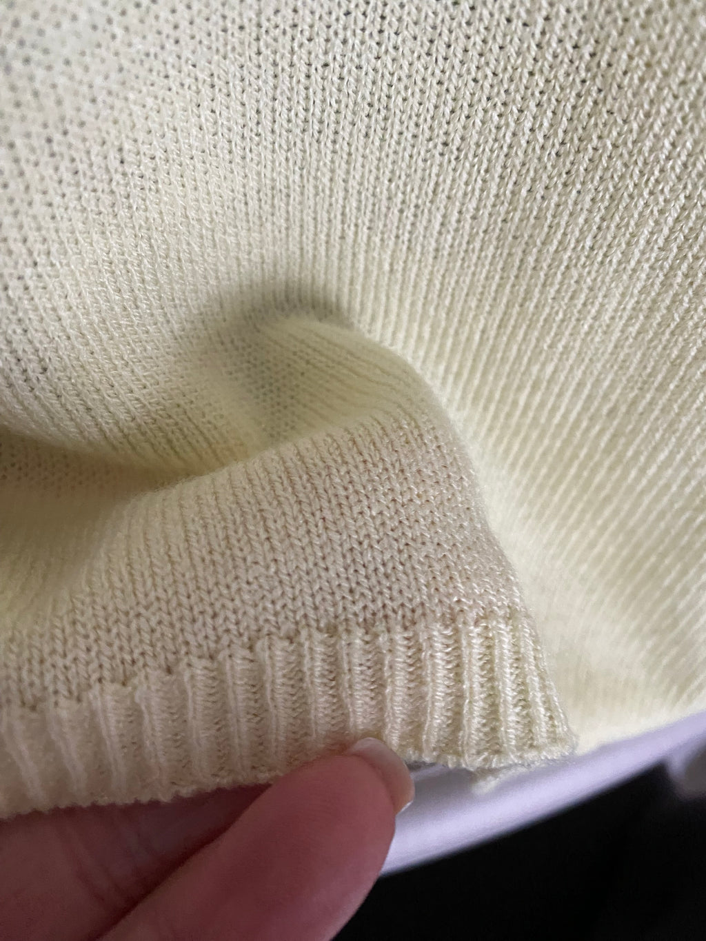 PULL FIN MILA TU 36/42  JAUNE PALE