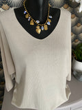 PULL FIN MILA TU 36/42  BEIGE