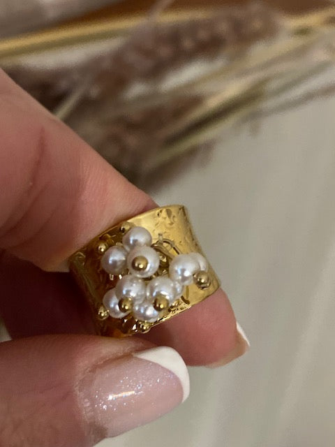 BAGUE PERLA