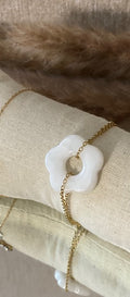 BRACELET FLEUR BLANCHE