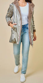 PARKA REVERSIBLE BRONZE  S/M/L/XL