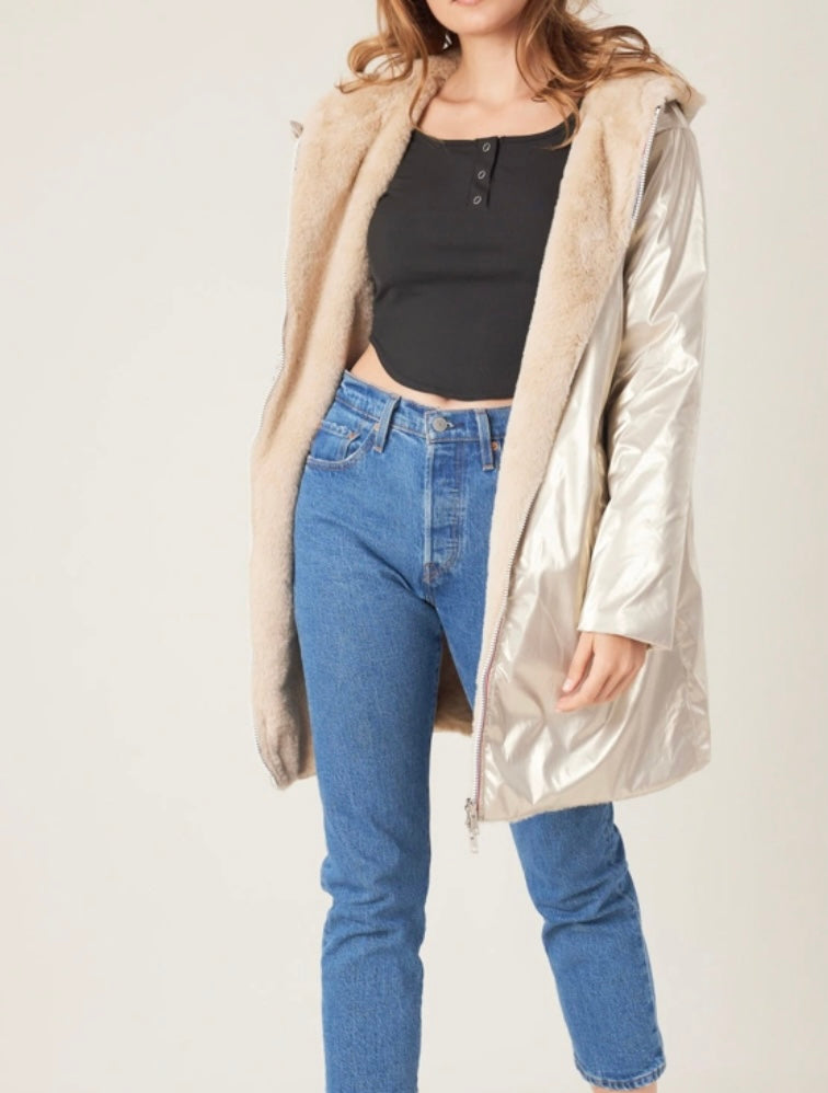 PARKA REVERSIBLE DORE  S/M/L/XL