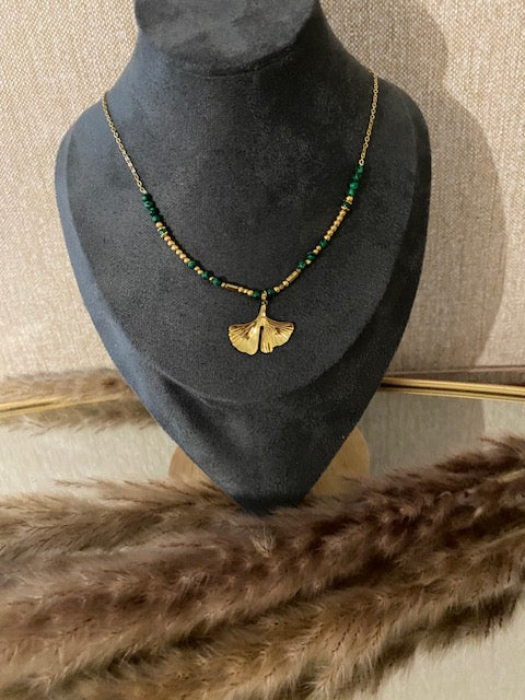 COLLIER JEKO VERT
