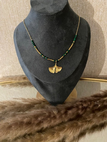 COLLIER JEKO VERT
