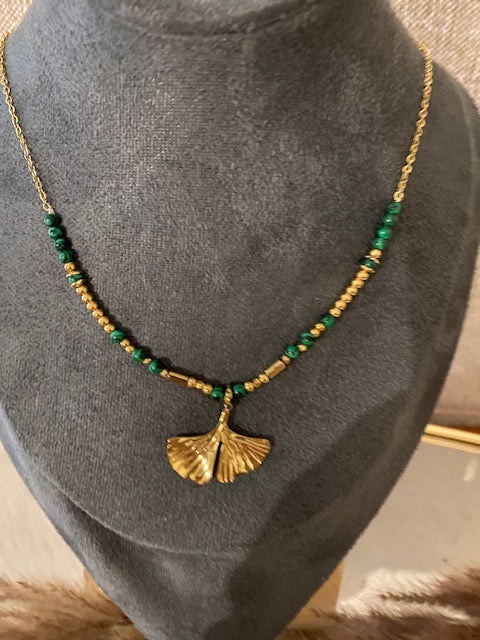 COLLIER JEKO VERT