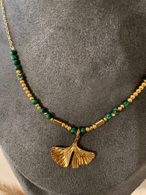 COLLIER JEKO VERT
