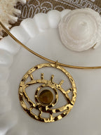 COLLIER RIGIDE  OEIL   ACIER INOXYDABLE