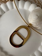 COLLIER RIGIDE  MAILLE MARINE  ACIER INOXYDABLE