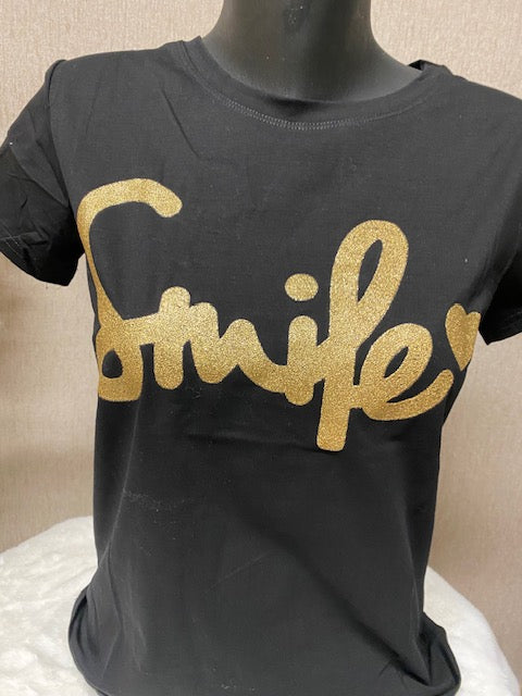 Tee shirt SMILE divers coloris