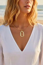 COLLIER RIGIDE  MAILLE MARINE  ACIER INOXYDABLE